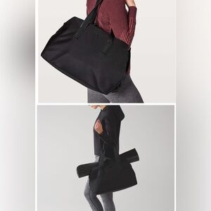 Lululemon Go Getter Bag 26L Black Gym Travel Commute Office Getaway Workout Yoga